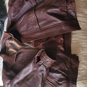 Leather jacket